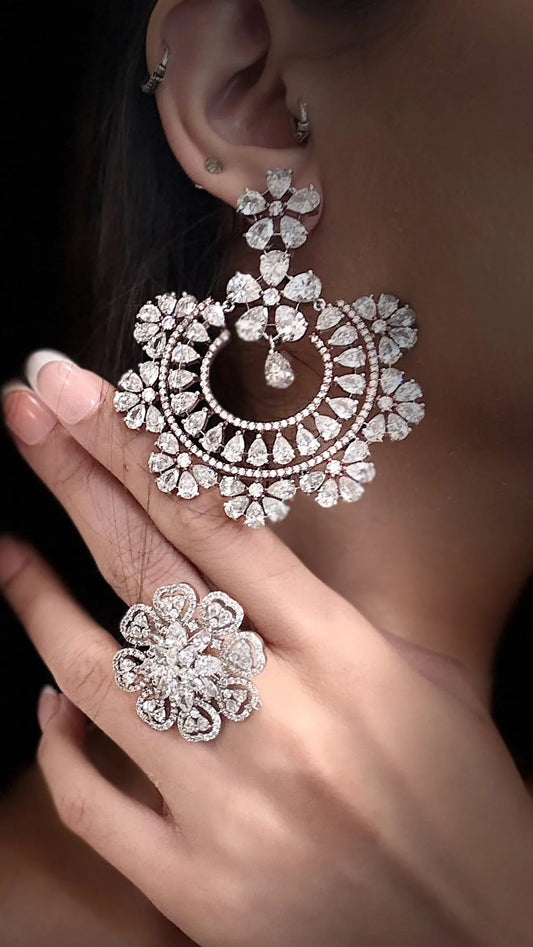 Celeste Diamond Danglers