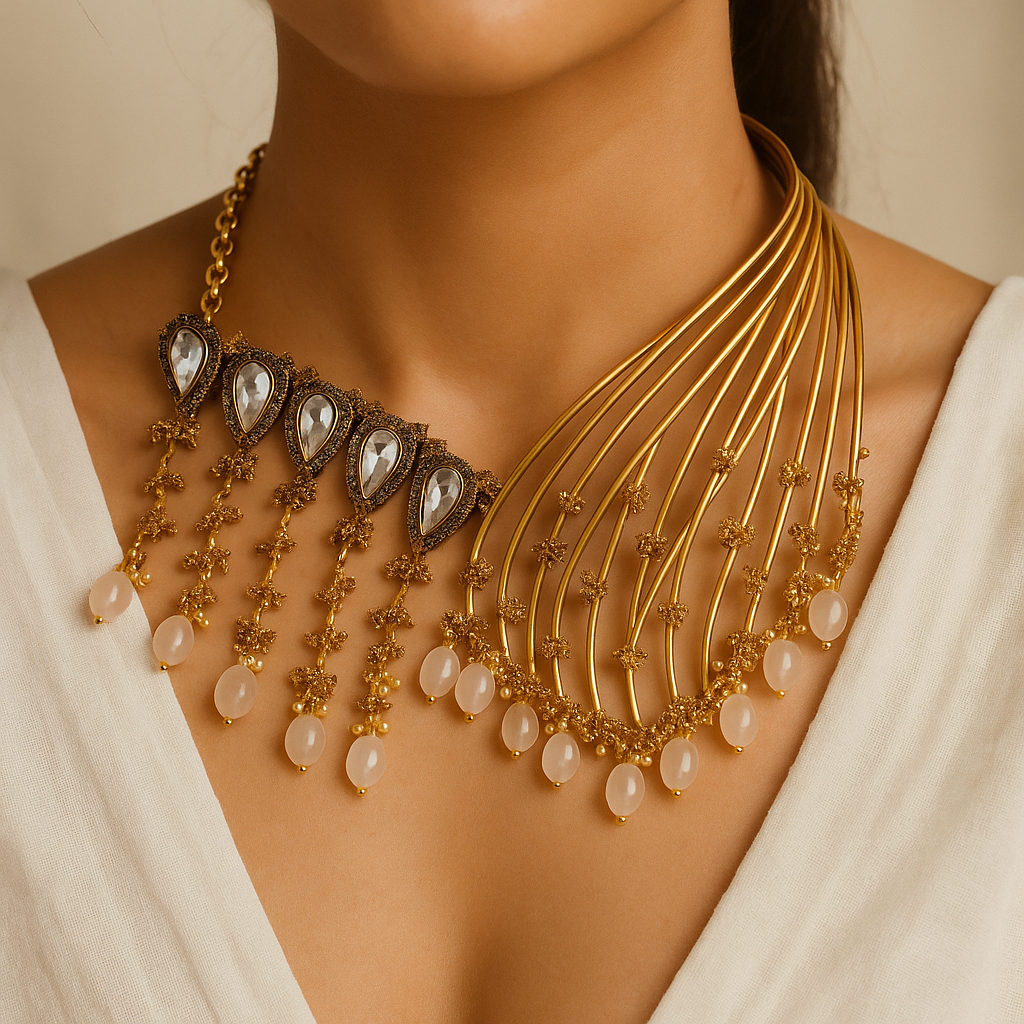 Ethereal Dual Harmony Necklace Set