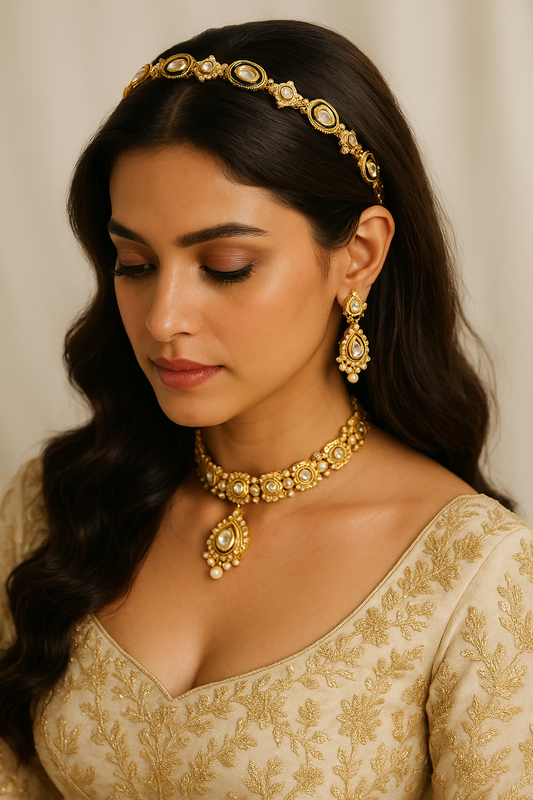 Kundan Headband
