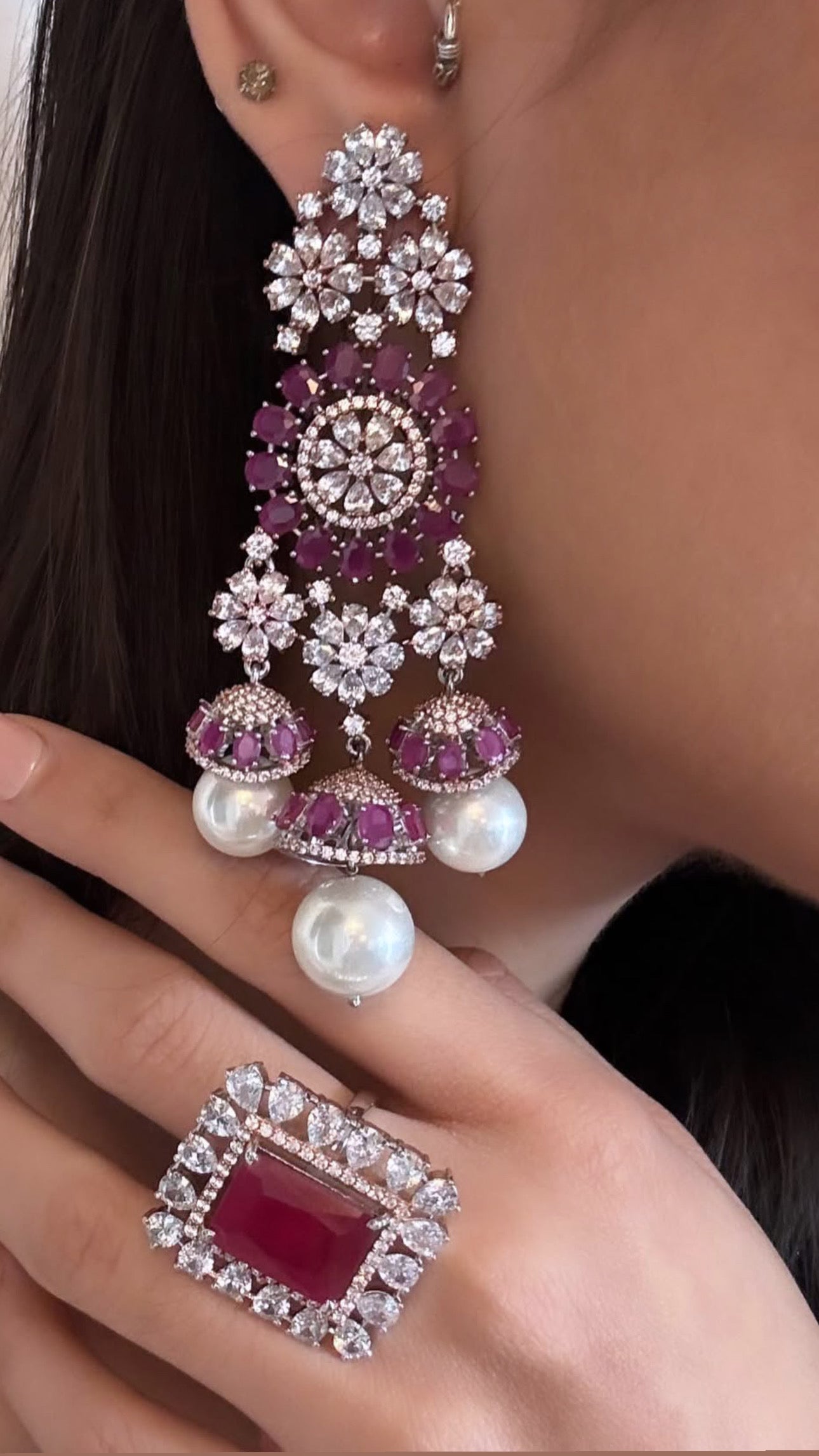 Noor-E-Ruby Danglers