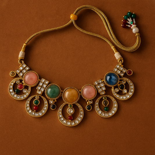 Navratna Choker Set