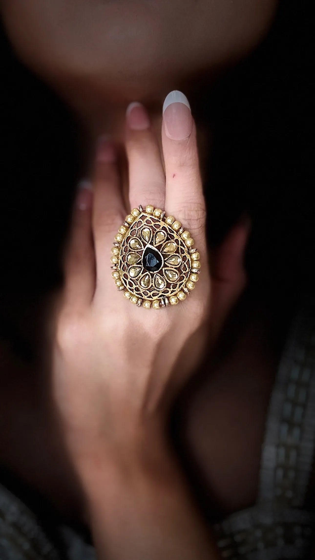 Zohra Meenakari Ring