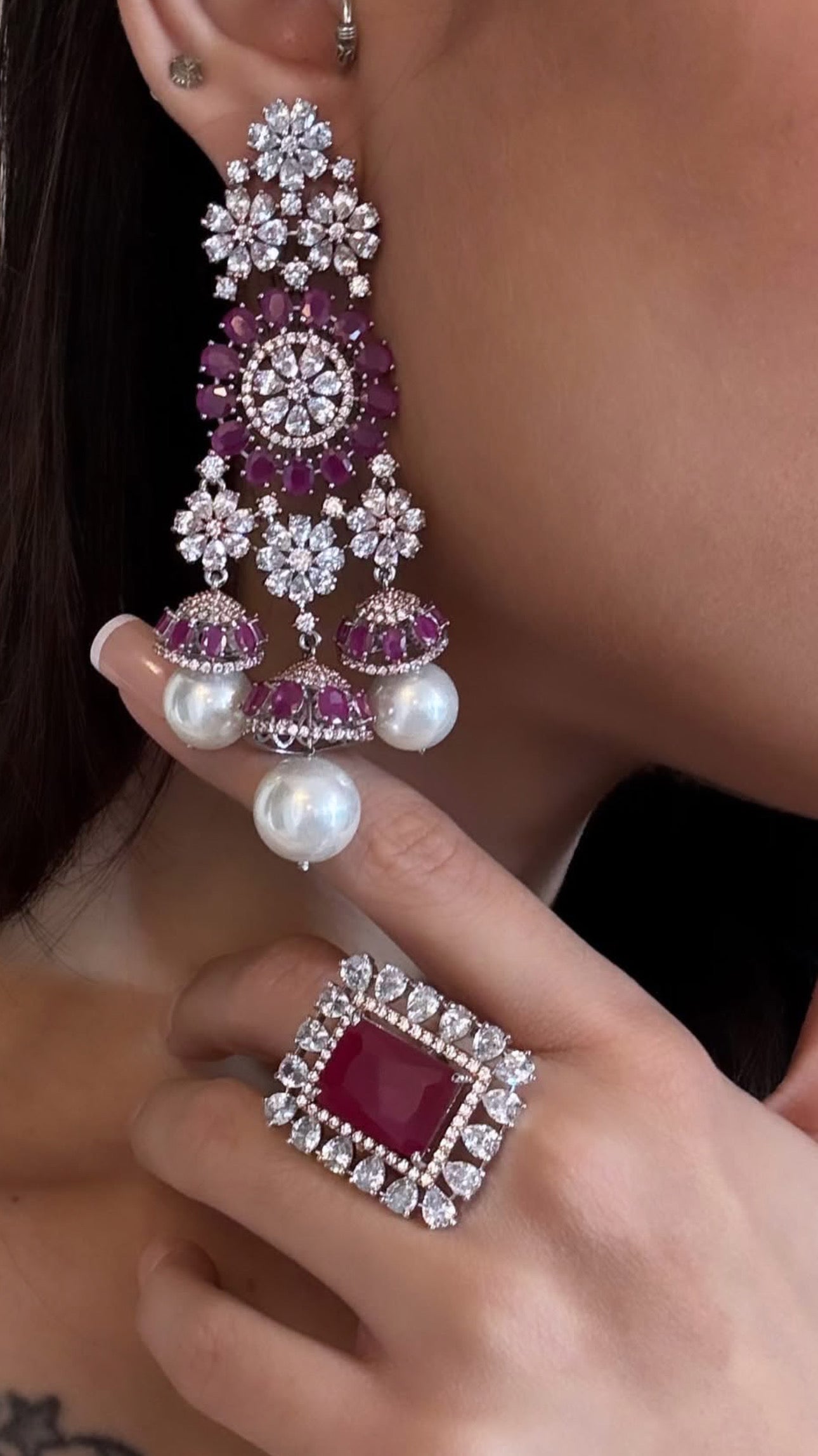 Noor-E-Ruby Danglers