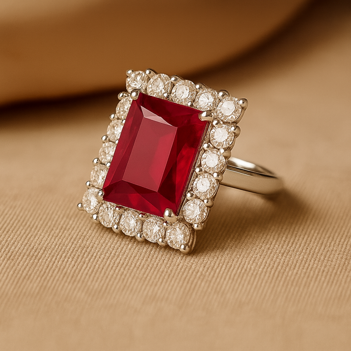 Ruhani Ruby Ring