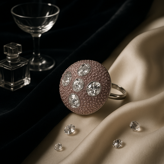 Rosabella Diamond Galaxy Ring