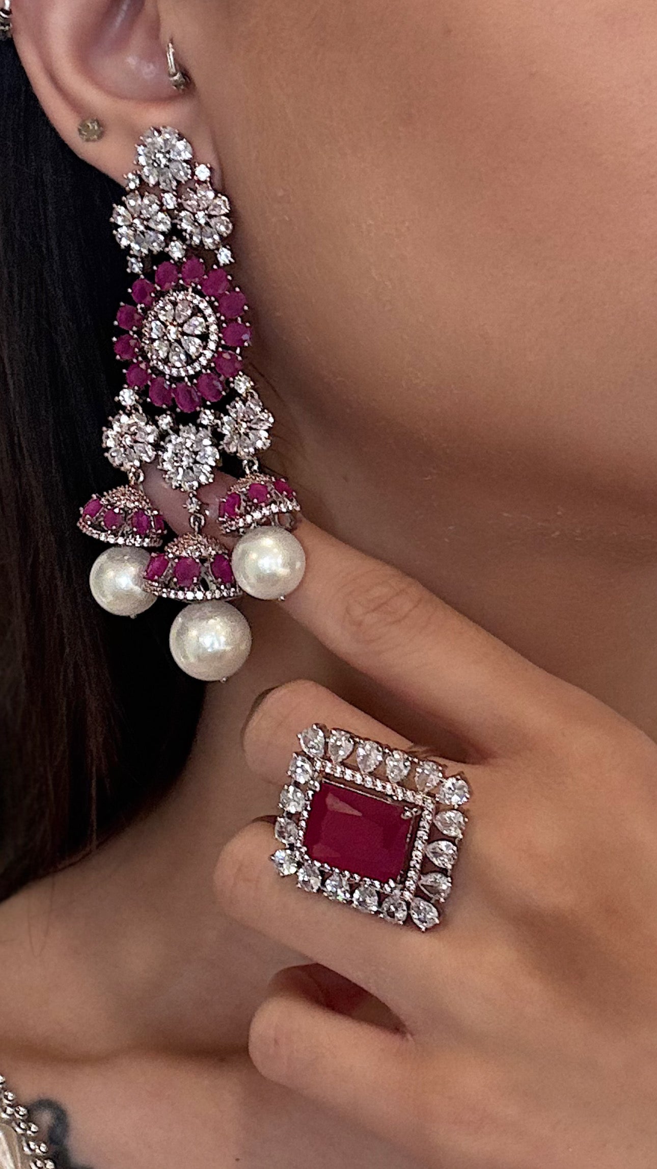 Noor-E-Ruby Danglers