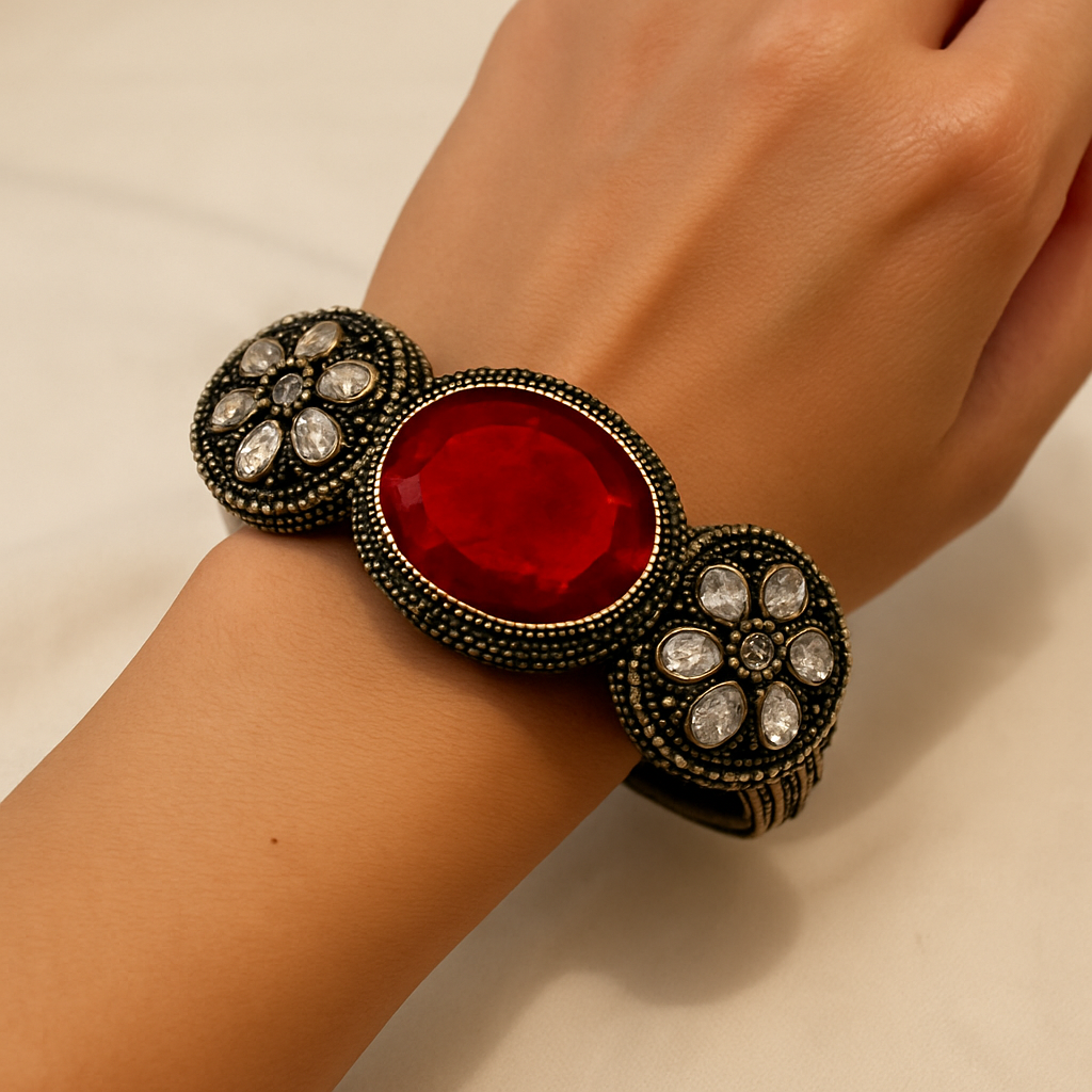 Scarlet Diamond Heritage Bangle