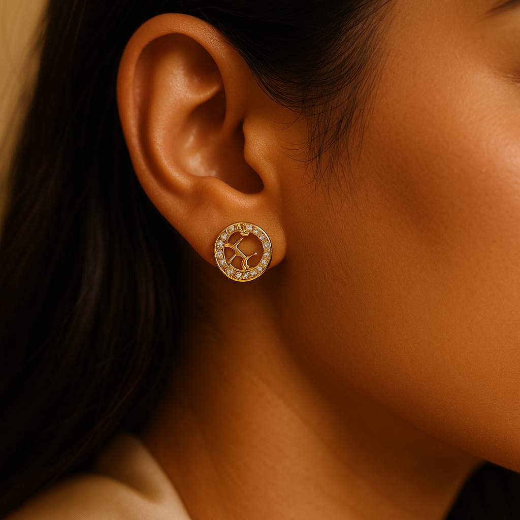 Luna Fauna Diamond Studs