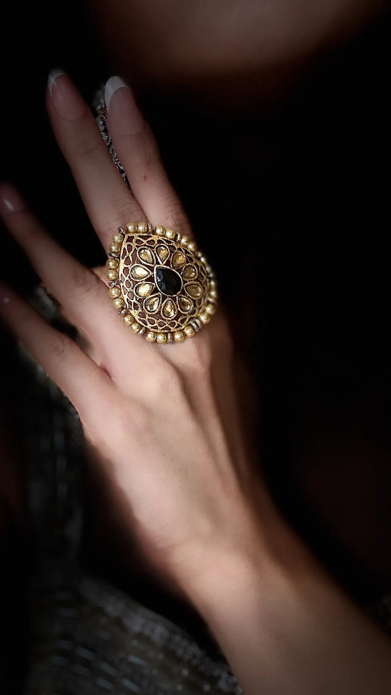 Zohra Meenakari Ring