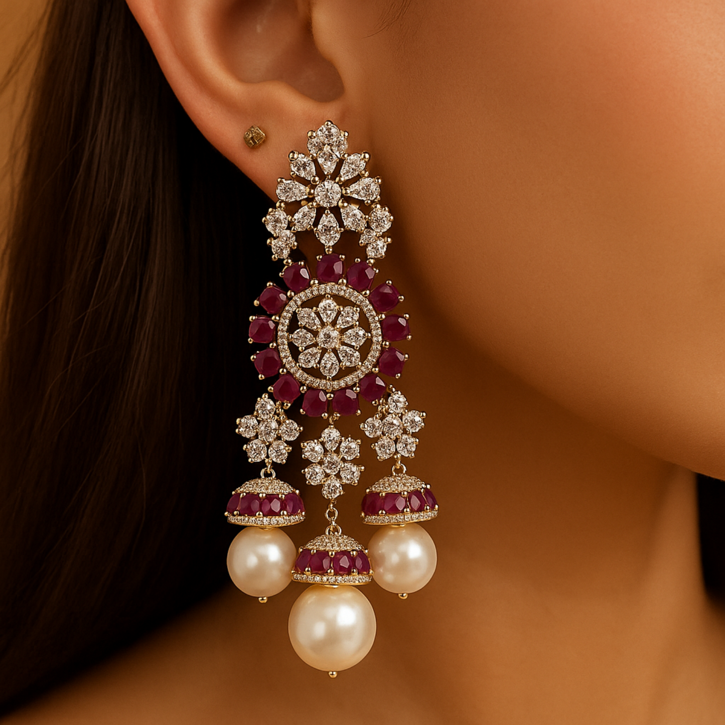 Noor-E-Ruby Danglers