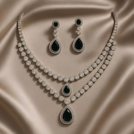 Pearl Empress Emerald Set