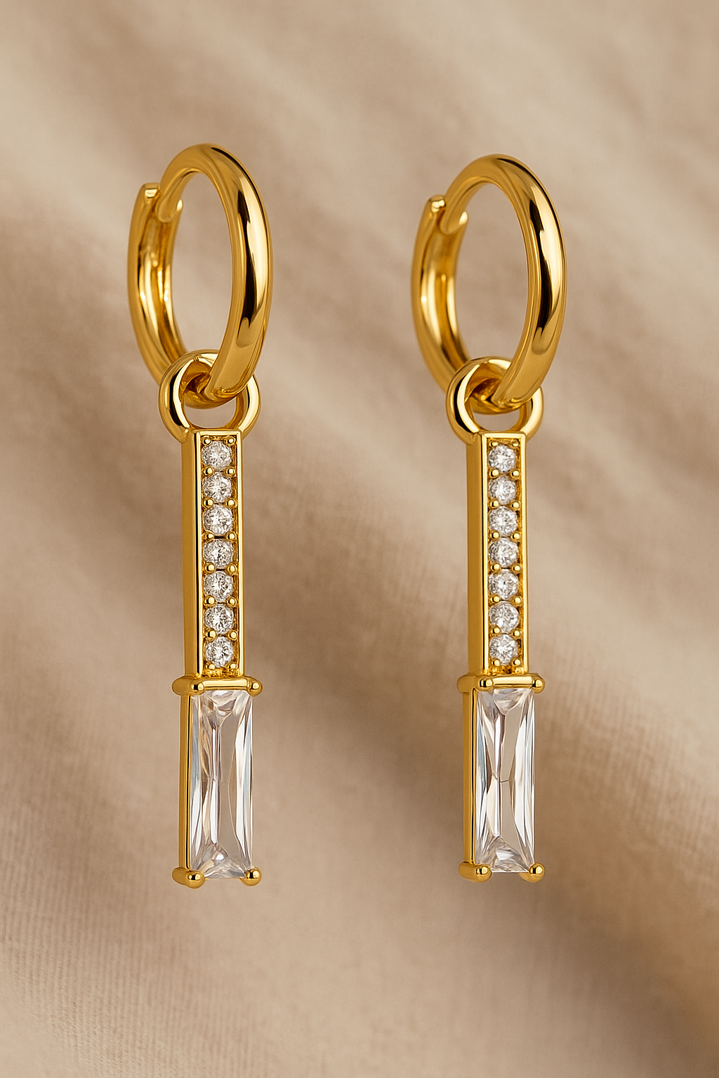 Luna Linear Diamond Drops