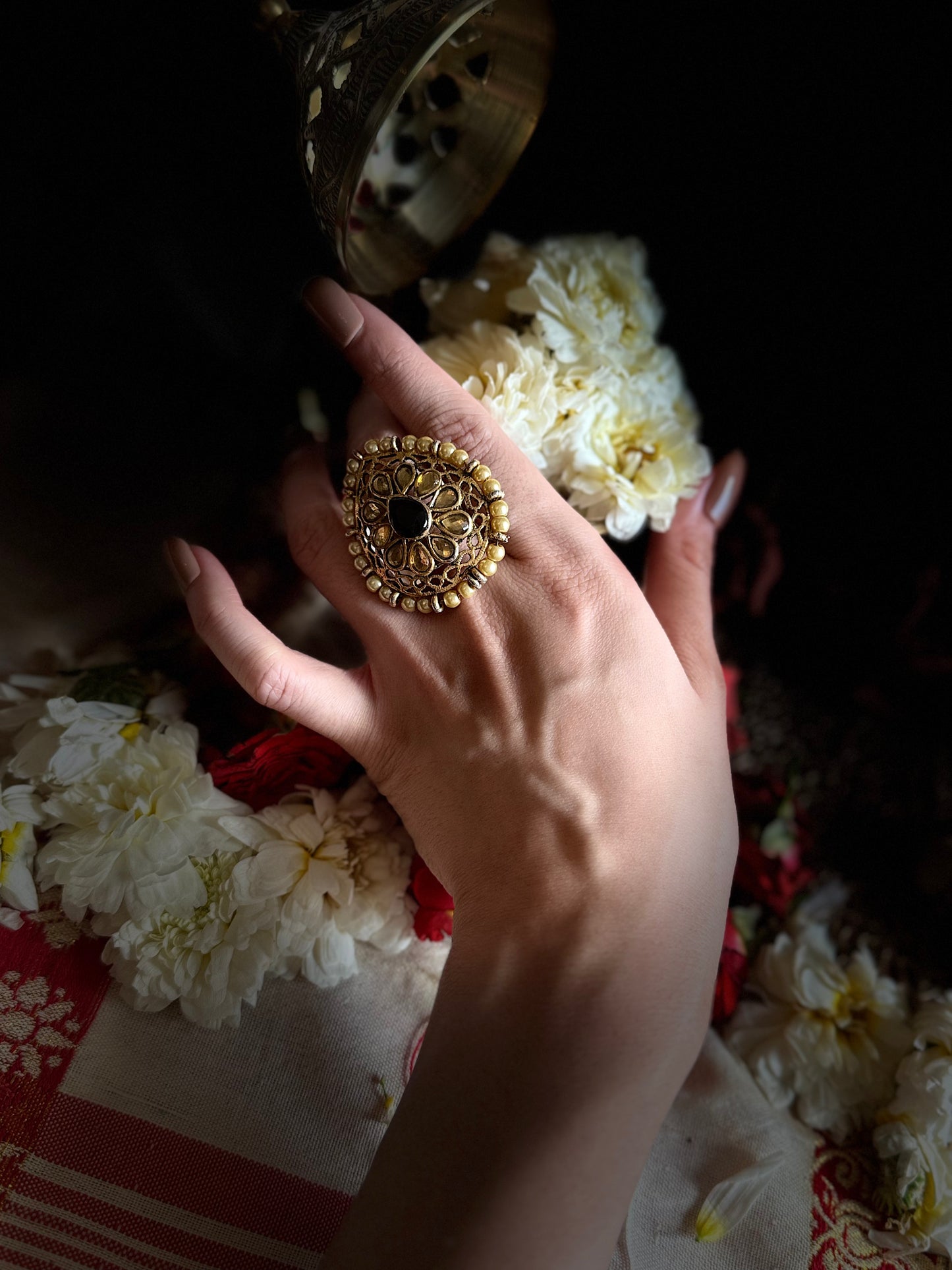 Zohra Meenakari Ring