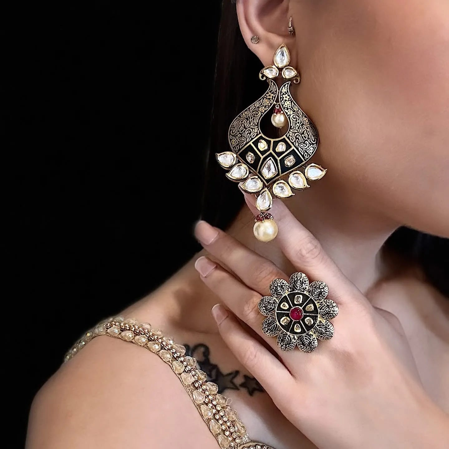 Noor-E-Meena Earrings