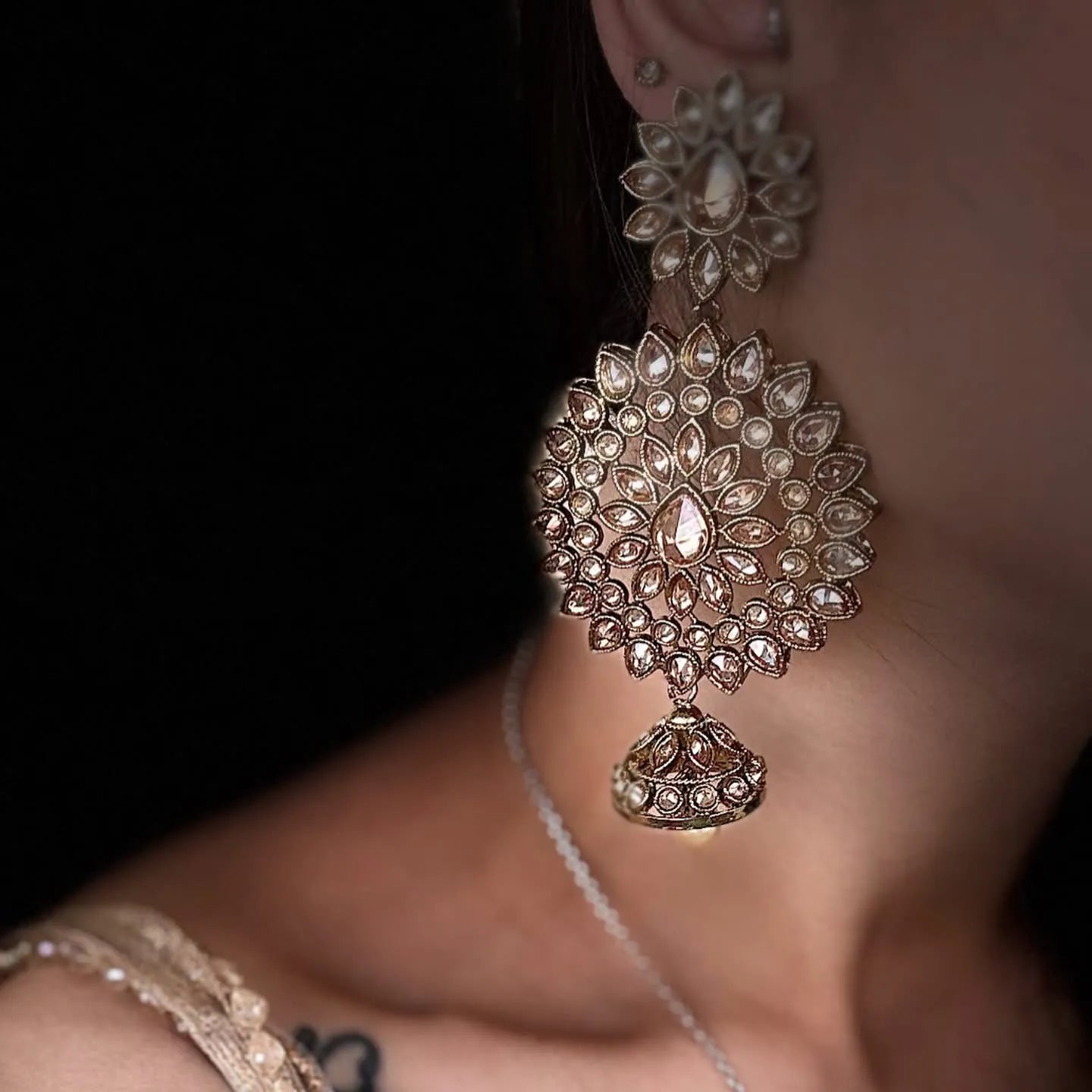 Meherbano Kundan Earrings