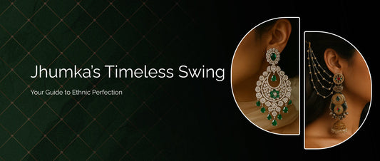 Jhumkas for Saree & Lehengas: A Graceful Style Guide