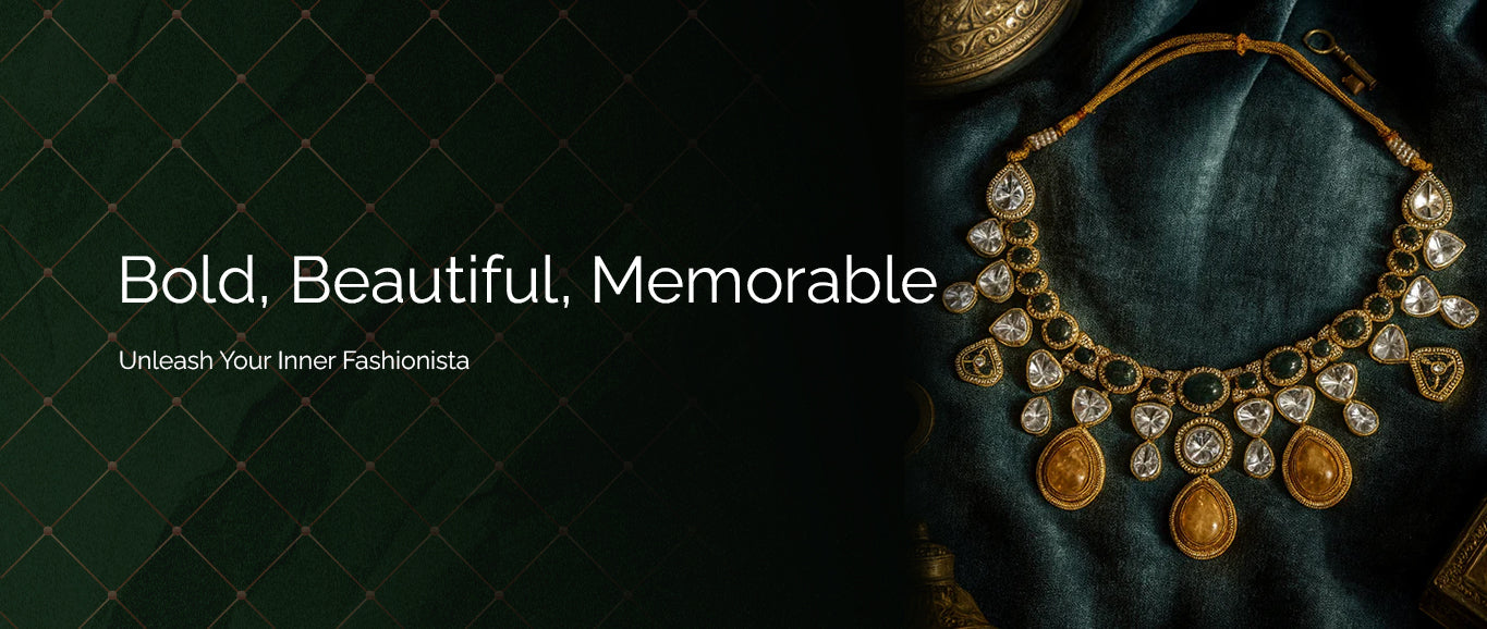 Statement Necklaces for Sarees & Lehengas: Elevate Your Look
