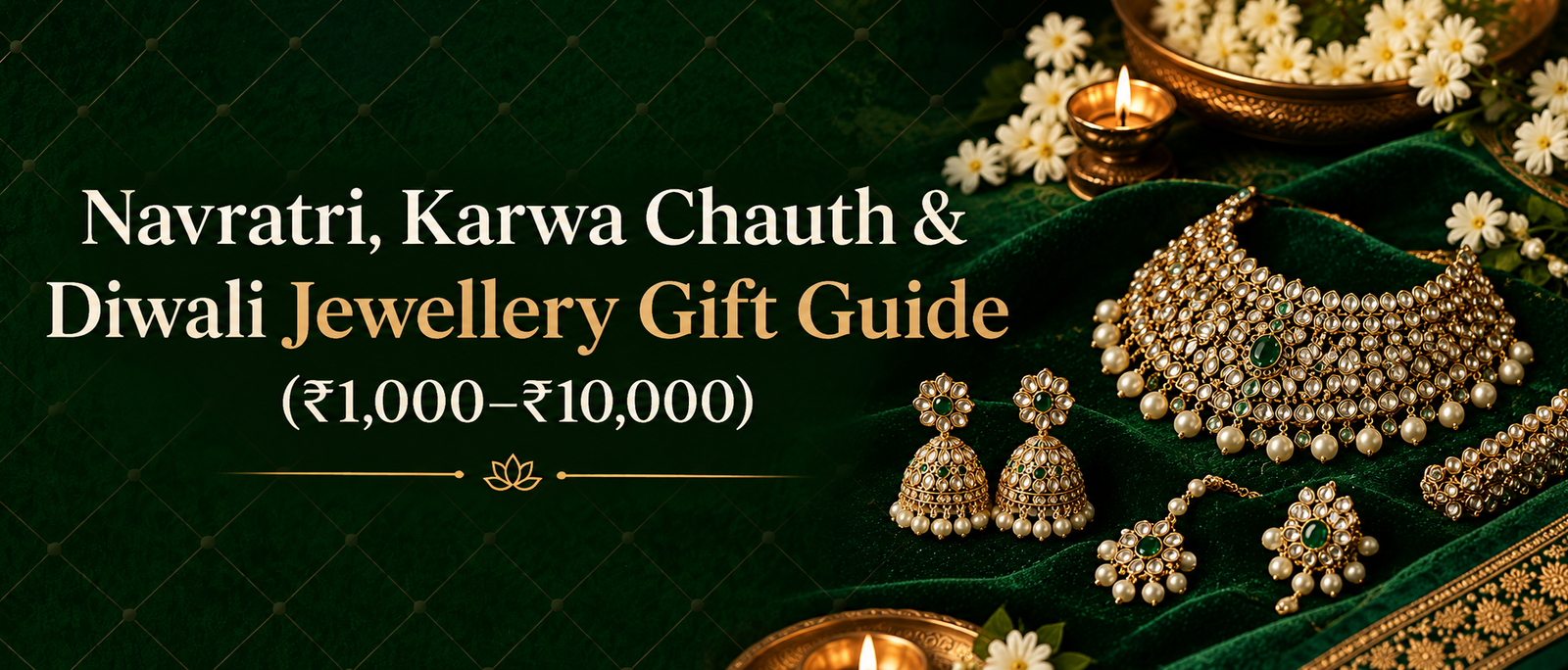 Navratri, Karwa Chauth & Diwali Jewellery Gift Guide (₹1,000–₹10,000)