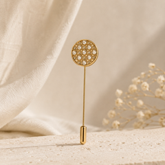 Celestial Crystal Lapel Pin