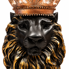 The Maharaja – Crowned Lion Sculpture