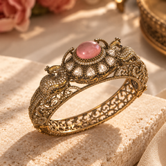 Gulrani Rose Kundan Heritage Kada