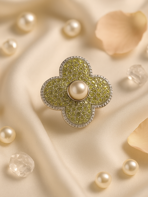 Aurelia Pearl Bloom Ring