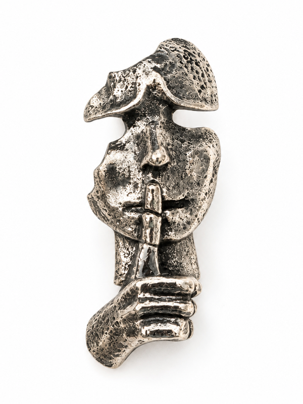Khamosh Brooch