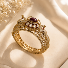 Mayura Ruby Statement Bracelet