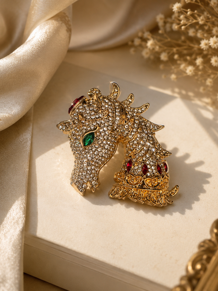 The Imperial Stallion Brooch