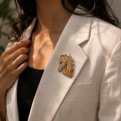 The Imperial Stallion Brooch