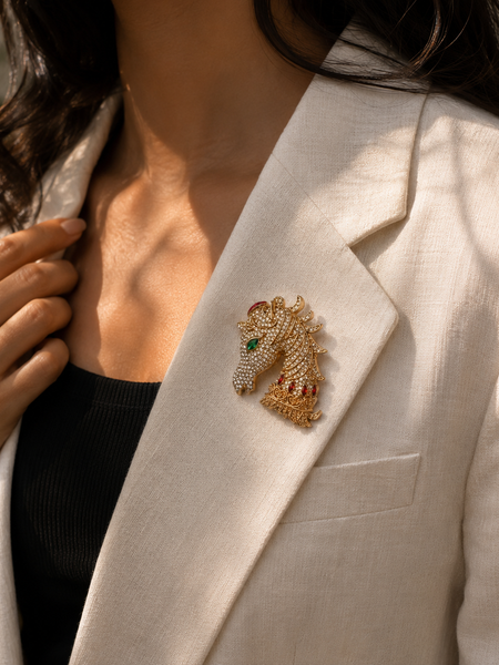 The Imperial Stallion Brooch