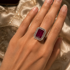 Riviera Ruby Statement Ring