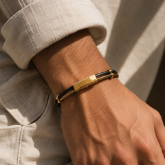The Noir Helix Bracelet
