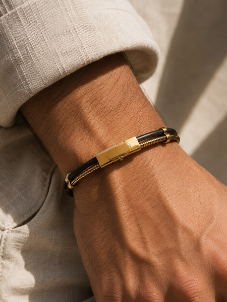 The Noir Helix Bracelet