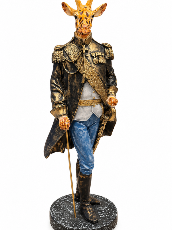 The Royal Giraffe – Commander Sculpture