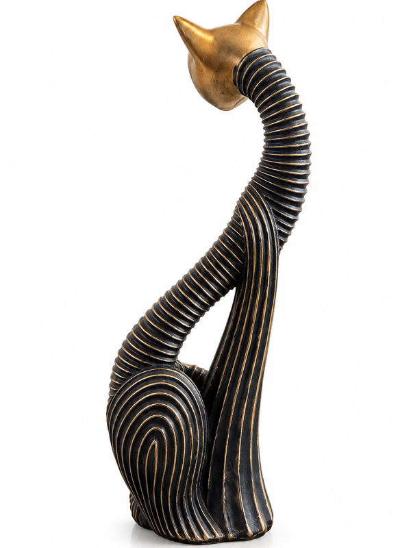 Miu & Miso – Sculptural Cat Duo