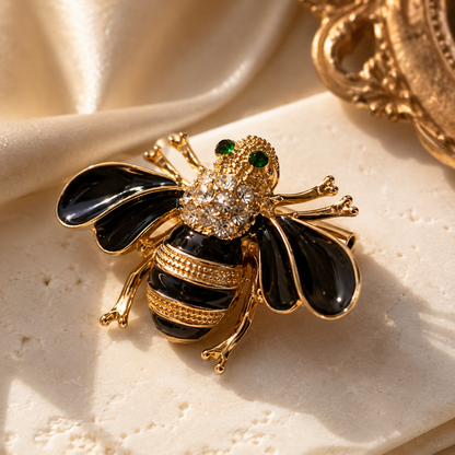 Noir Royale Bee Brooch