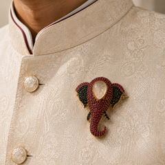 The Rani Elephant Brooch