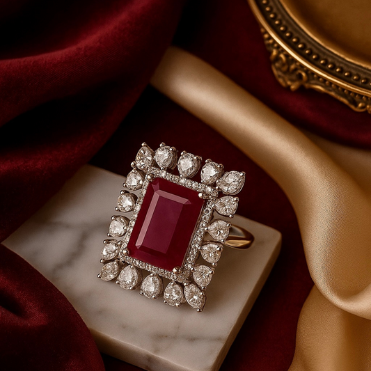 Ruhani Ruby Ring