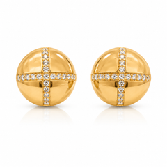 Dome Stud Earrings
