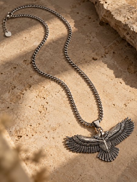 Azaad Eagle Men's Pendant Chain