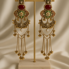 Mughal Charm Statement Earrings