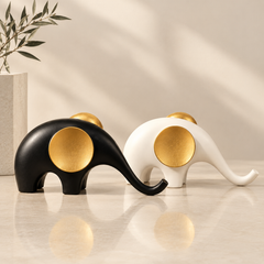 Aira Elephant Sculptures – Set of 2