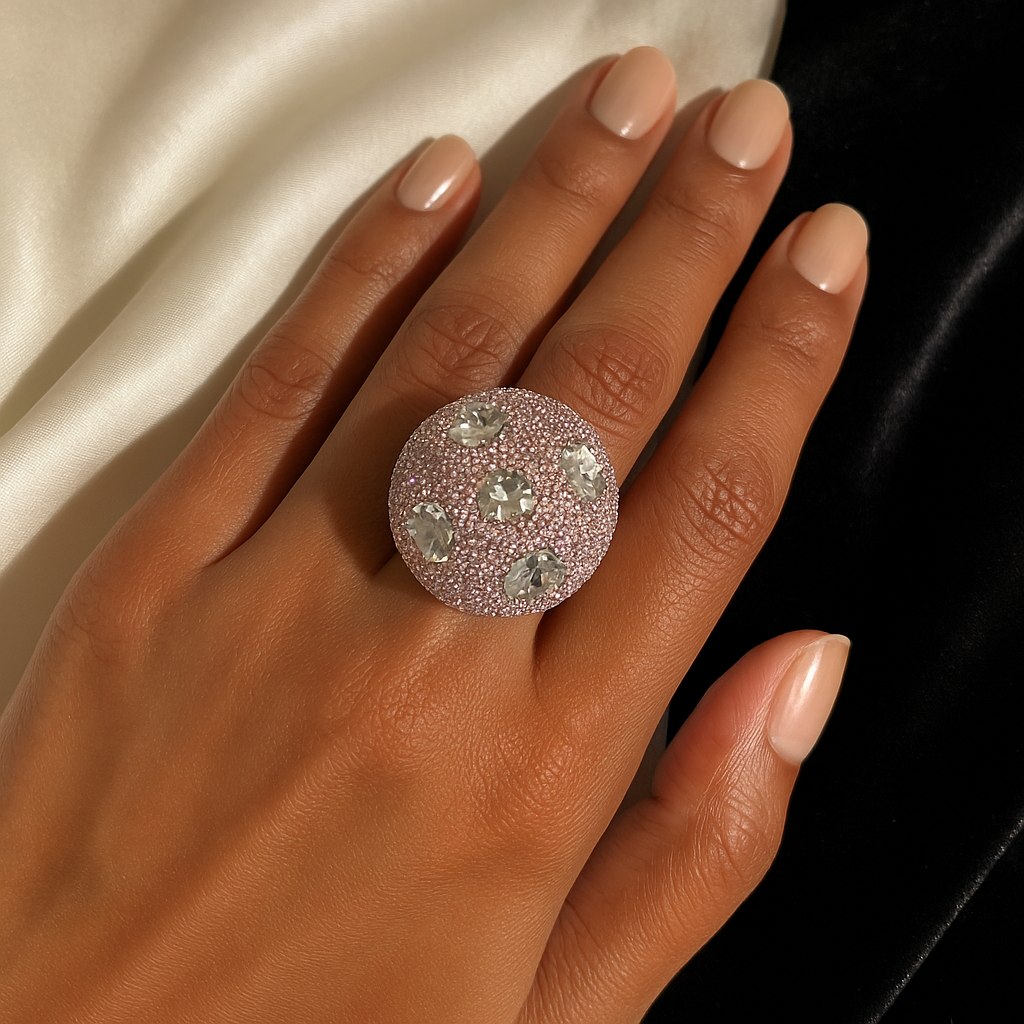 Rosabella Diamond Galaxy Ring