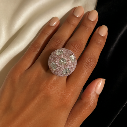 Rosabella Diamond Galaxy Ring
