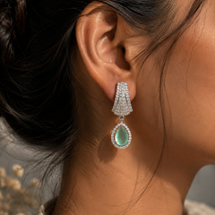 Meher Mint Drop Earrings