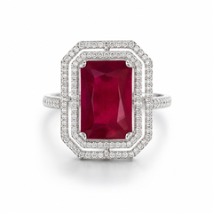 Riviera Ruby Statement Ring