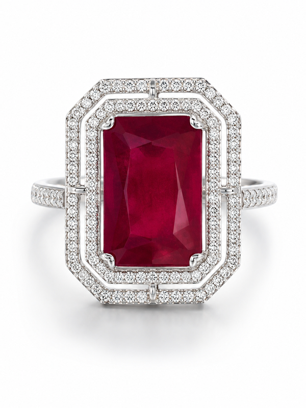 Riviera Ruby Statement Ring