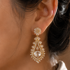 Seraphina Crystal Chandelier Earrings