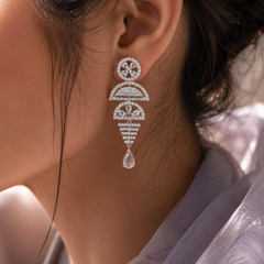 Blush Drop Earrings